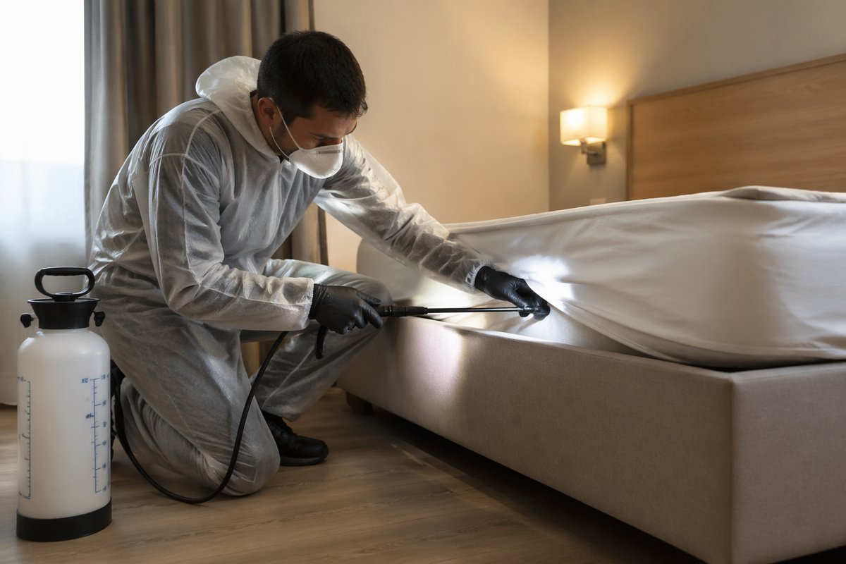 Punaises de lit en hôtel : protocole d'intervention et obligations légales